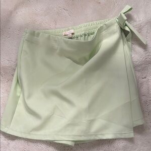 GB Girls Light Green Skort